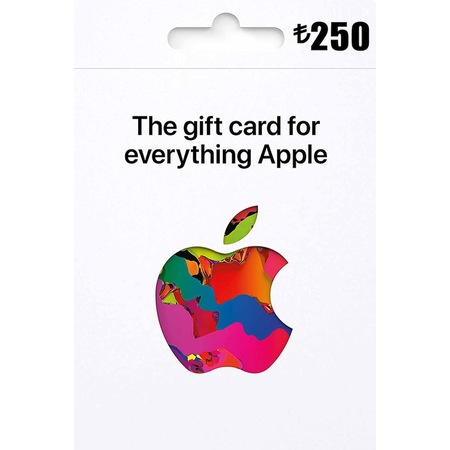 250 Tl Apple Store Itunes Hediye Kartı (448108720)