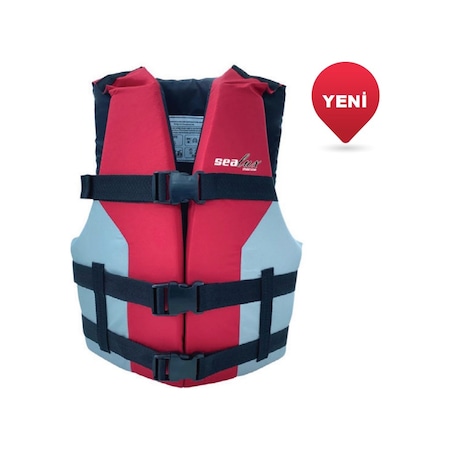 Sealux Marine Spor Can Yeleği Kırmızı