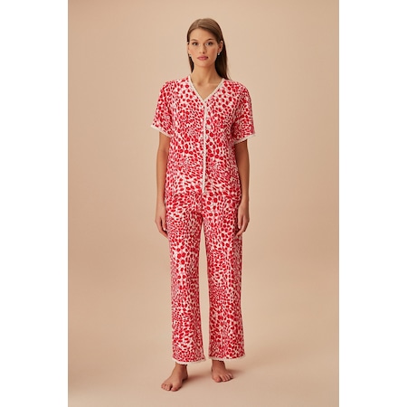 Suwen Adel Maskülen Pijama Takımı Sh24550660b95