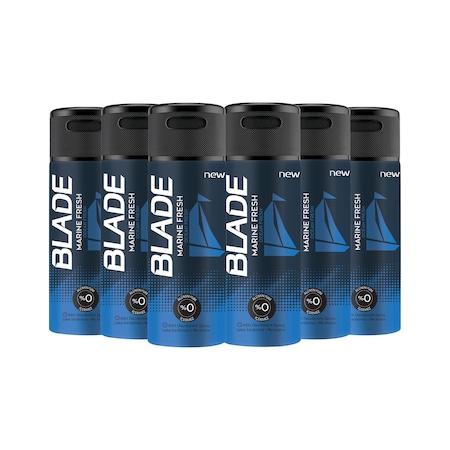 Blade Marine Fresh Deodorant 6 x 150 ML