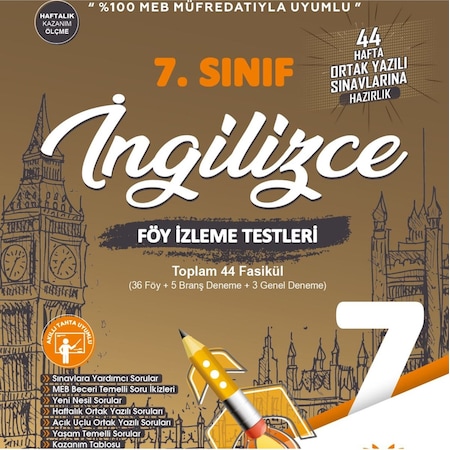 7. Sınıf İngilizce Föy İzleme Testleri