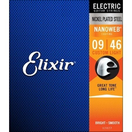 Elixir 009-046 Nanoweb Elektro Gitar Teli 12027
