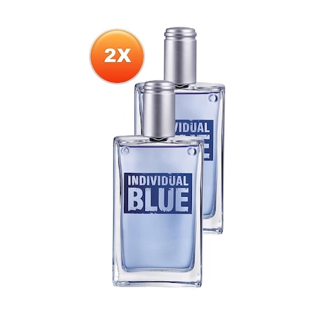 Avon Individual Blue Erkek Parfüm EDT 2 x 100 ML