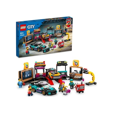 LEGO® City 60389 Araç Modifiye Atölyesi 507 Parça