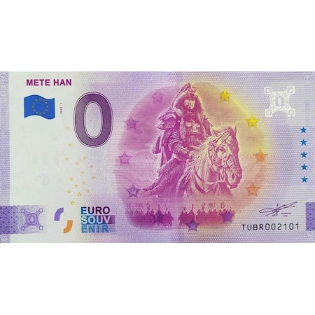 0 Euro Hatıra Parası - METEHAN - 2022