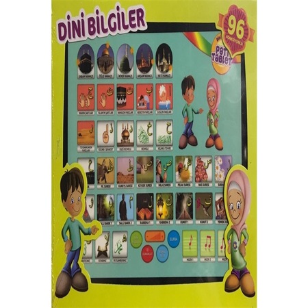 Temel Dini Bilgiler tablet 96 Fonksiyonlu Pati Oyuncak Büyük Boy - 405332961