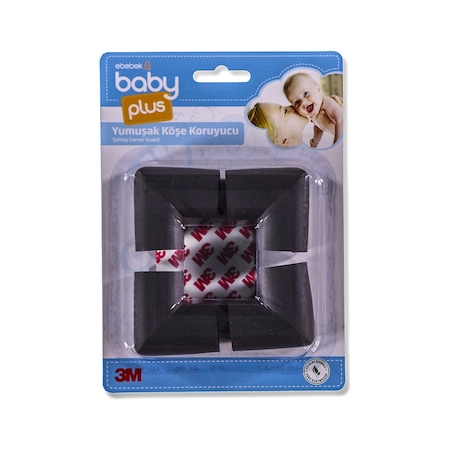 Baby Plus Soft Köşe Koruyucu 5 x 5 x 3.4 CM