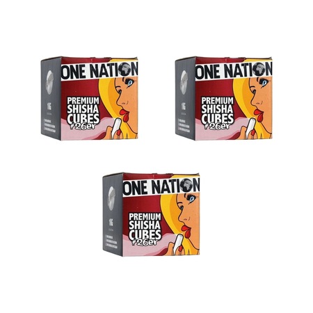 One Nation Nargile Kömürü 26er 3 Kg