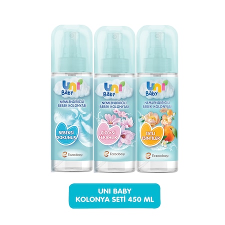 Uni Baby Kolonya Seti 450 Ml