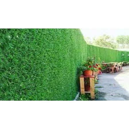 Morilu Çim Çit - 150 Cm Enli - Dekoratif Yeşil Bahçe Çim Çiti - Çimli Te