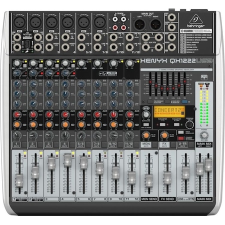 Behringer Qx1222Usb Xenyx Usb Analog Mikser