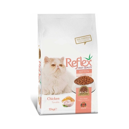 Reflex Kitten Tavuklu Yavru Kedi Maması 15 KG