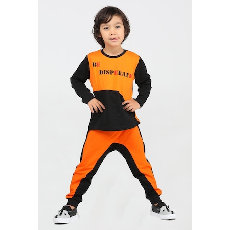 Lupiakids Disperate Erkek Çocuk Pantolon Tshirt Alt Üst Takım Lp-22Wın-074