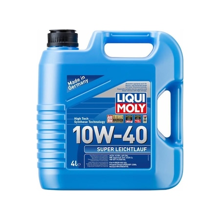 Liqui Moly Super Leichtlauf 10W-40 Motor Yağı 4 L