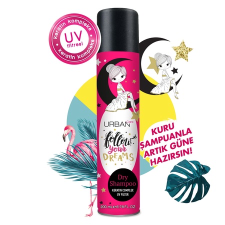 Urban Care Dry Shampoo Follow Your Dreams Kuru Şampuan 200 ML