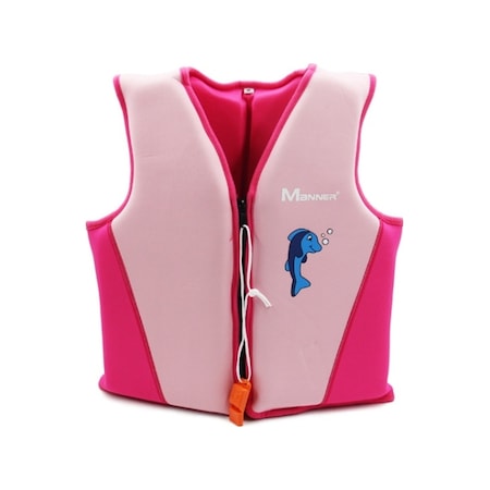 Manner Qp2003 Çocuk Can Yeleği Yüzme İçin Köpük Yüzdürme Elbisesi, : M Pembe