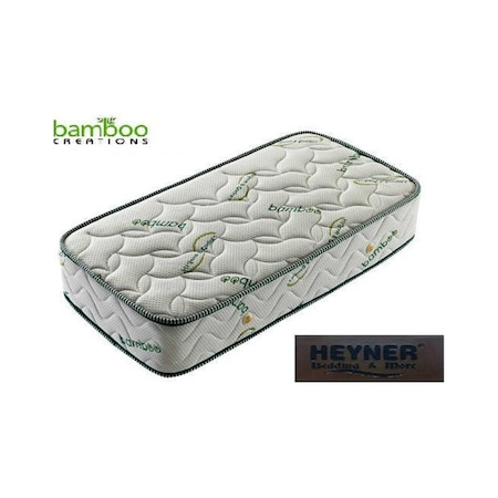 Uzunbebe 80X200 Heyner Bamboo Ortopedik Yaylı Yatak 80*200 Bebek Yatağı