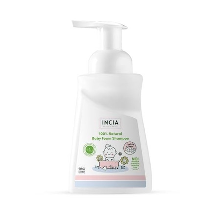 Incia %100 Natural Bebek Köpük Şampuanı 200 ML