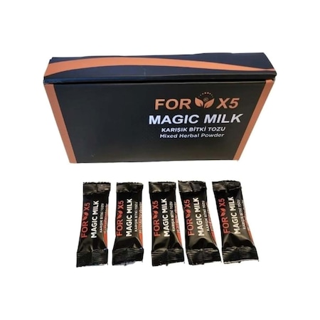 Forx5 Magic Milk Karışık Bitki Tozu 30 Saşe