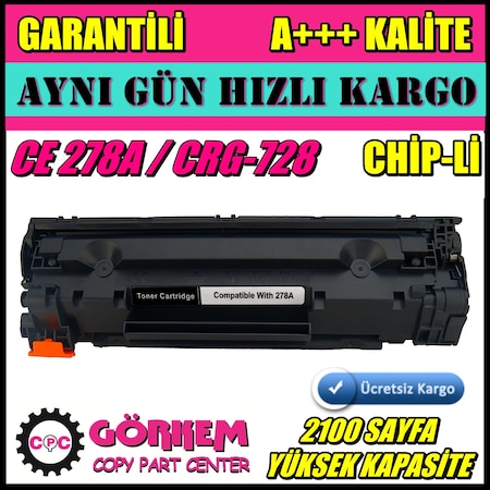 Canon Mf4550 Uyumlu Toner (Crg-728)