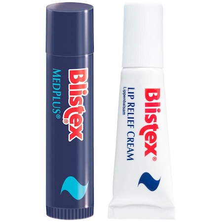 Blistex Kuruyan ve Çatlayan Dudaklara Medplus Stick SPF15 4.25 G + Lip Relief Cream SPF10 6 ML