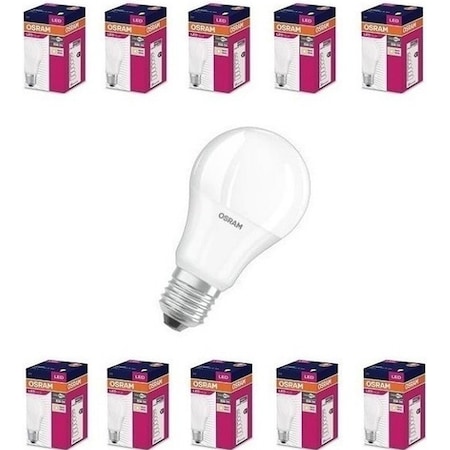 Osram 8.5 Watt Led Ampul 6500K Beyaz E27-10 Adet