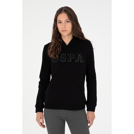 U.s. Polo Assn. Kadın Siyah Sweatshirt 50296931-vr046 Siyah