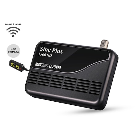 Sine Plus 5500 HD Wifi Uydu Alıcısı