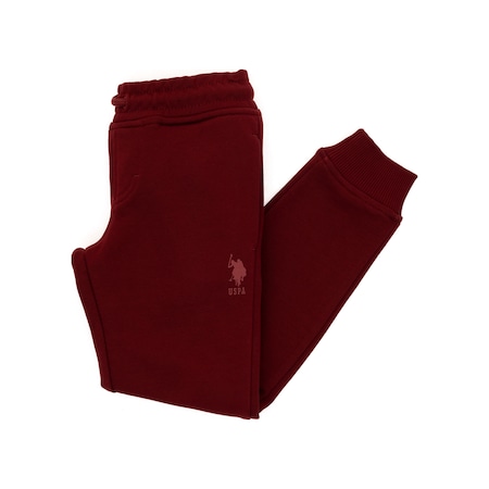 U.s. Polo Assn. Erkek Çocuk Bordo Eşofman Altı 50298245-vr014 Bordo