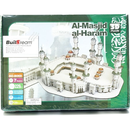 Mekke Kabe 3D Puzzle 3 Boyutlu Maket