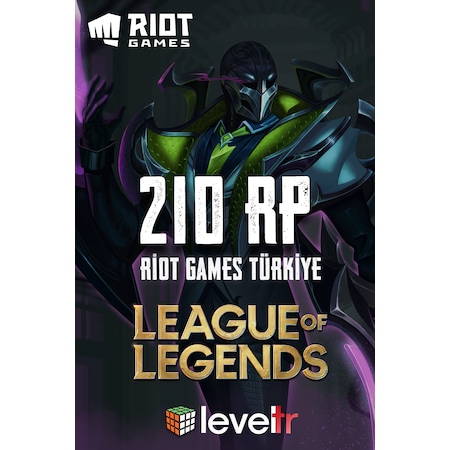 League Of Legends 210 Rp - Riot Games