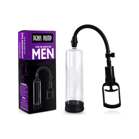 Zaga Oyun 22 Cm Men Powerup Özel Tetikli Manual Penis Pompası