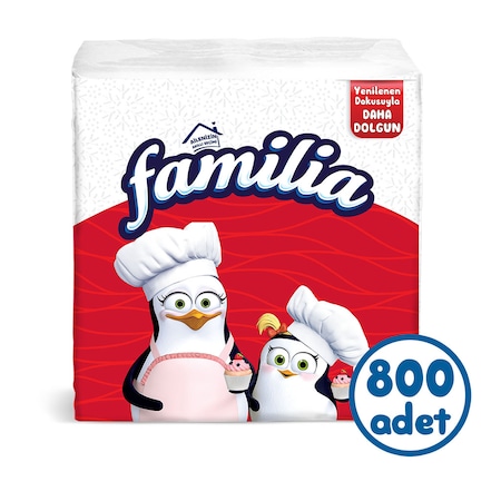 Familia Peçete 100'lü 8 Paket