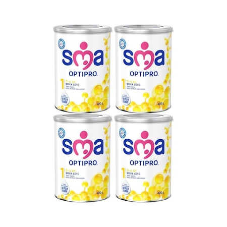 Sma Optipro 1 Probiyotik Bebek Sütü 400 Gr 4 Adet