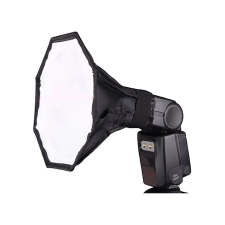 Raypro Tepe Flaşları için 30 CM Sekizgen Octagon Flaş Softbox