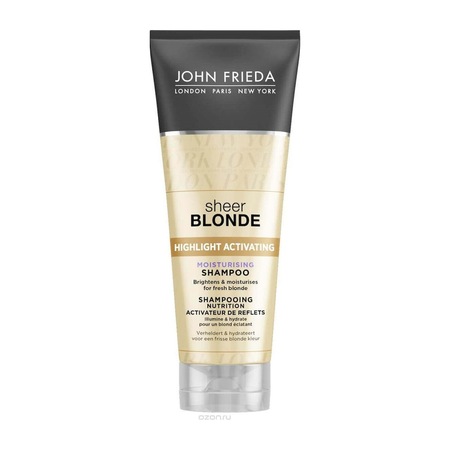 John Frieda Sheer Blonde Moisturising Güneş Işıltısı Veren Sarı Saç Şampuanı 250 ML