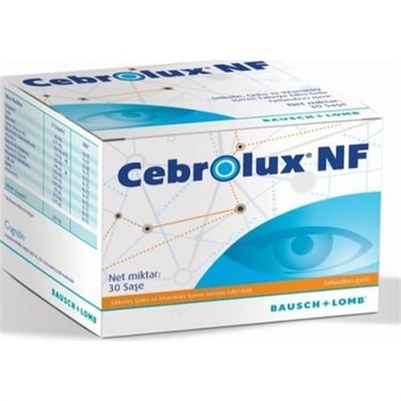 Bausch&Lomb Cebrolux 30 Saşe 2 Adet