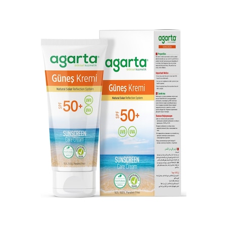 Agarta Doğal Güneş Kremi SPF50+ 100 ML