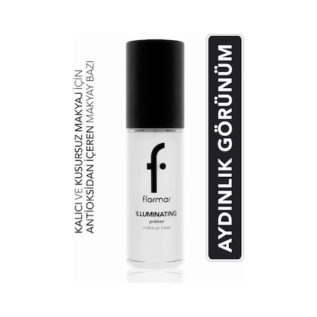 Flormar Illuminating Primer Aydınlatıcı Makyaj Bazı 001 White-Classic