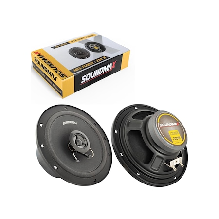 Soundmax Sx-cx602 Oto Hoparlör 16cm 200 Watt Tweeterli 2 Adet