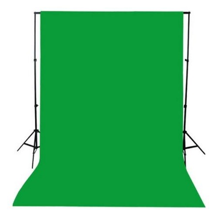 Rabsev Green Screen Yeşil Fon Perde 2x3 M + Fon Standı 2X2 M Stand