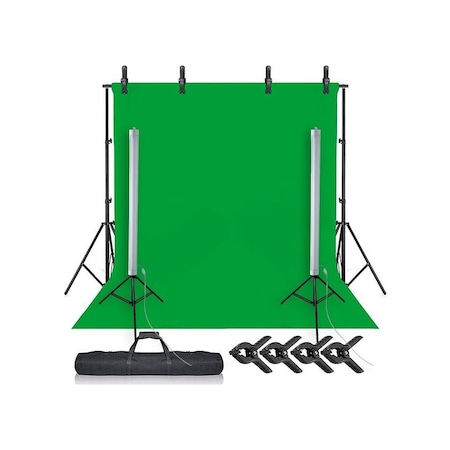 Ada Greenbox Chromakey 200 x 300 CM Yeşil Fon Perde Çekim Seti