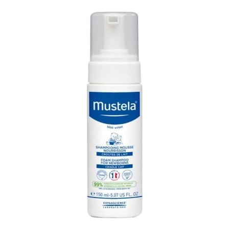 MUSTELA Yenidoğan Konak Önleyici Köpük Şampuan 150 ml 35041050344