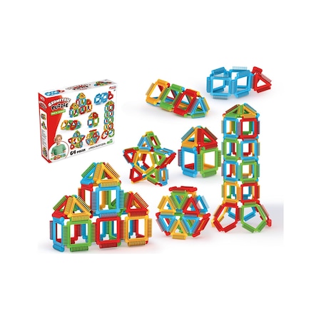 Dede Geometrik Puzzle 64 Parça 03895