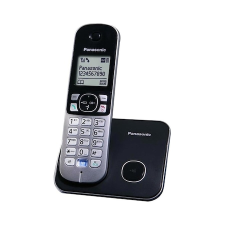 Panasonic KX-TG6811 Dect Telefon Siyah-Gümüş