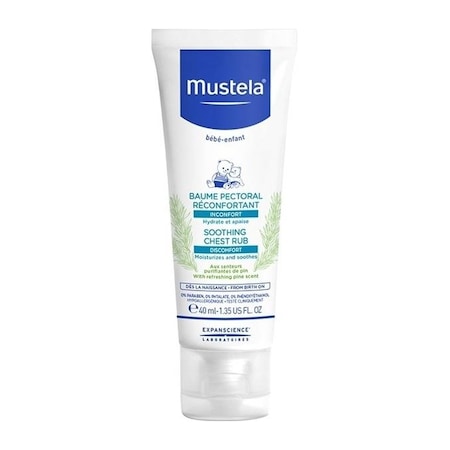 Mustela Soothing Chest Rub Rahatlatıcı Göğüs Balsamı 40 ML