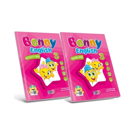 Bonny 3.sınıf English Course Book + Activity Book