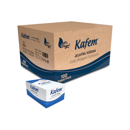 Jelatinli Kürdan 250 Li x 100 Paket - Kafem