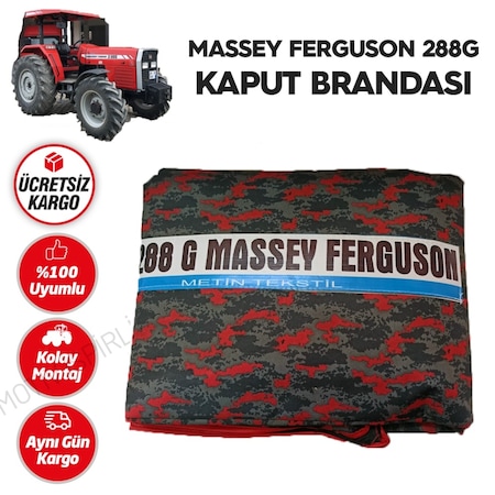 Massey Ferguson 288 G Kaborta Brandası Kabinli Tip Lüks Model