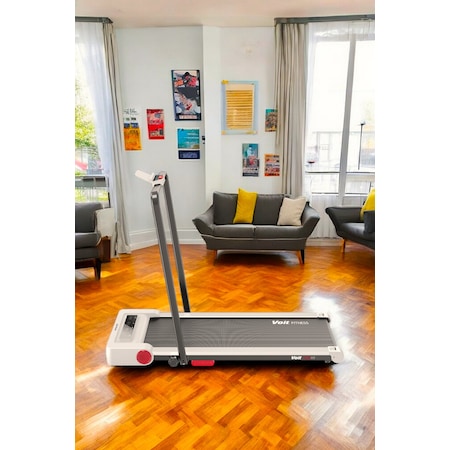 Voit Starfit Beyaz Katlanabilir Bluetooth'lu 120 Kg Koşu Bandı